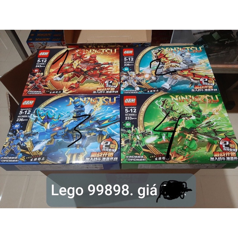 Lê gô Ninja 1317 xếp hình