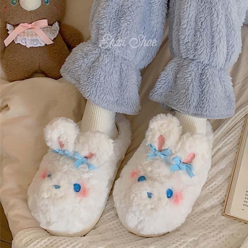 Dép Bông Đi Trong Nhà Hình Hoạt Hình Xinh Xắn Cho Nữ