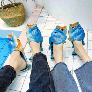 Dép cá chép Dép cá Rô Phi màu xanh màu cam màu xám đủ size 24-45