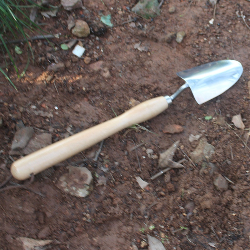 Xẻng Làm Vườn Bằng Thép Không Gỉ Chất Lượng Cao