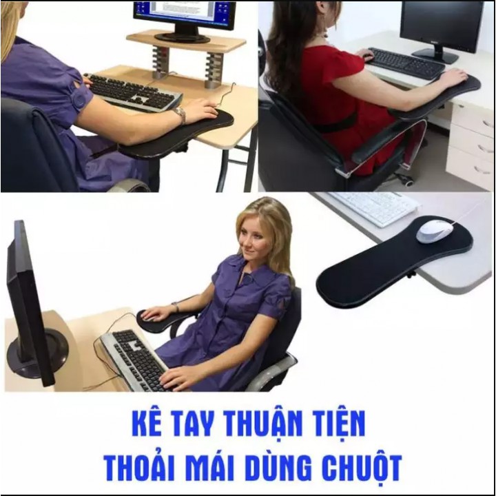 Giá Đỡ Cổ Tay Khi Dùng Chuột Máy Tính