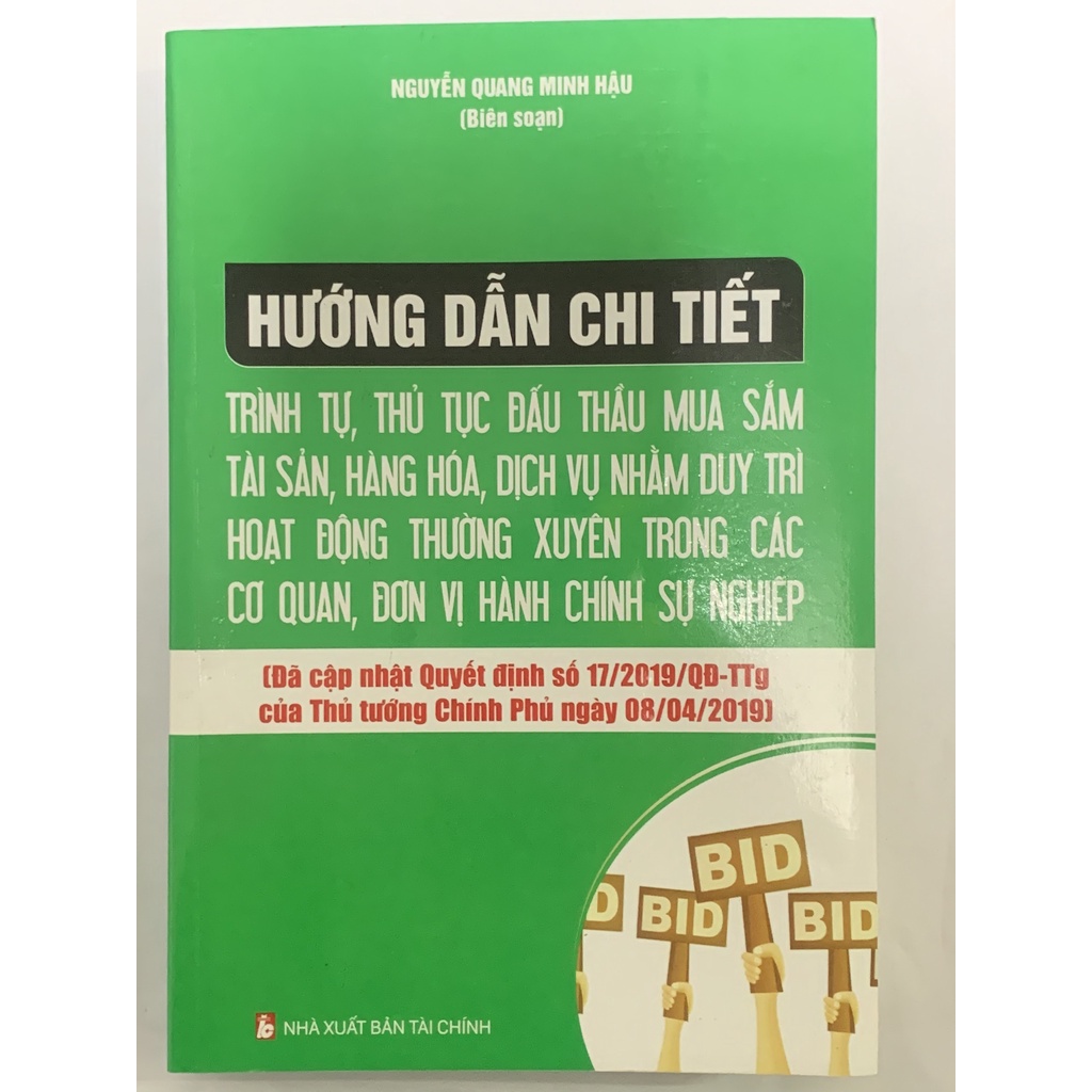 Sách - Hướng Dẫn Chi Tiết ( Bìa Xanh )