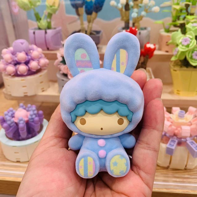 Búp Bê MINISO Sanrio Thỏ Thơ Mộng Có Hộp Mù Trang Trí Ngôi Sao Đôi Kuromi