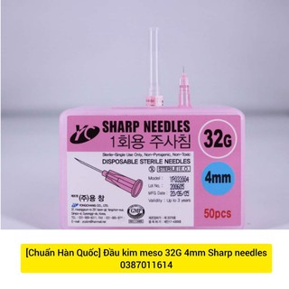 Đầu kim tiêm nano 32g 4mm sharp needles