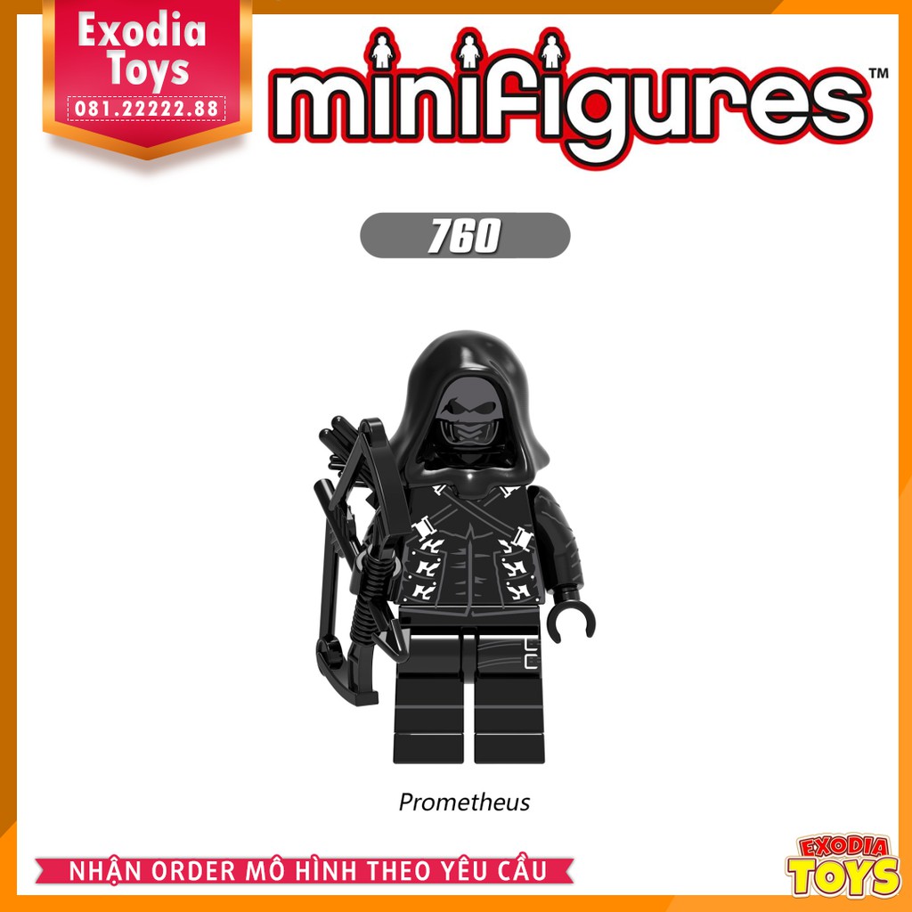 Xếp hình Minifigure Nhân vật siêu anh hùng vũ trụ DC Comics - Đồ chơi lắp ghép sáng tạo - XINH X0179