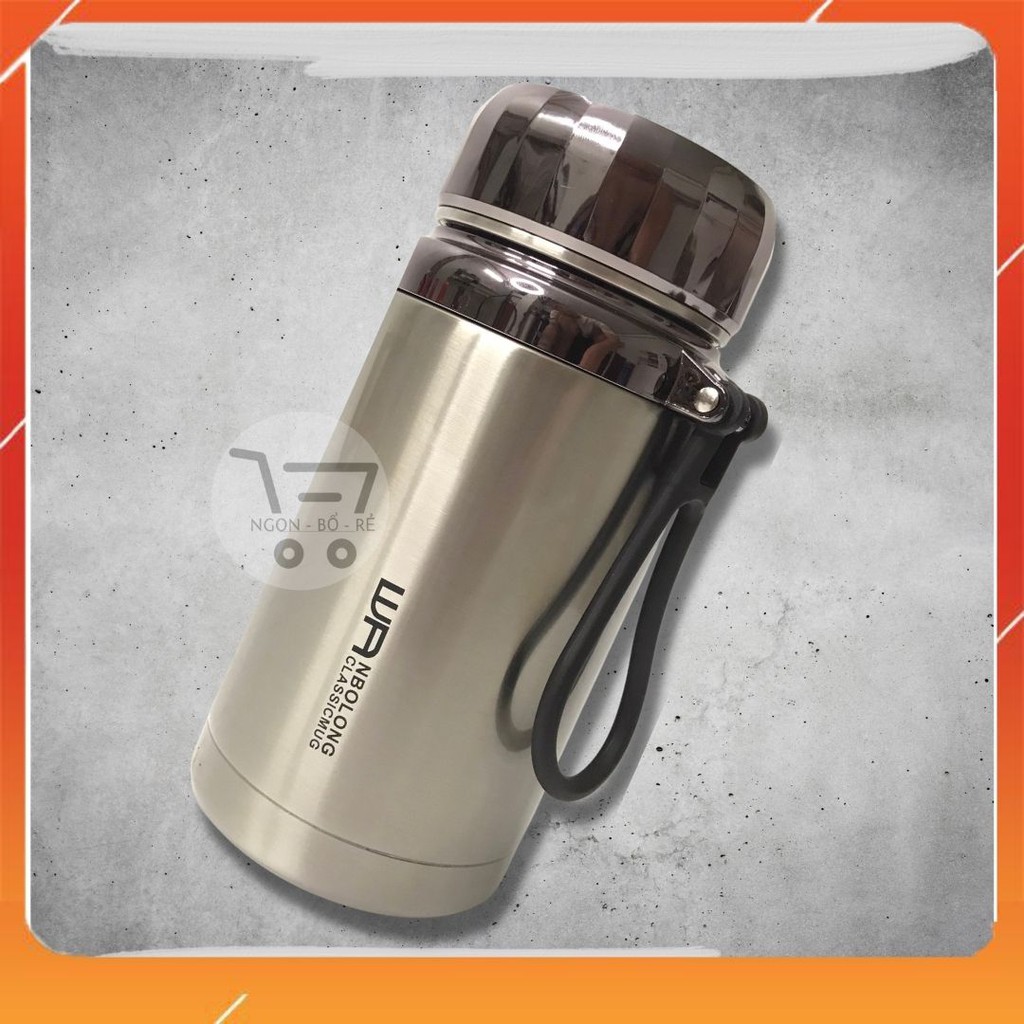 Bình giữ nhiệt WA NBOLONG nóng lạnh 1000-1200-1500ml L7 inox 304 cao cấp