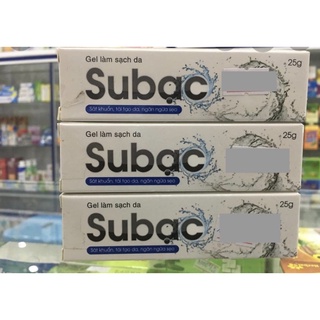 Gel Subạc subac hỗ trợ mau lành da 25g
