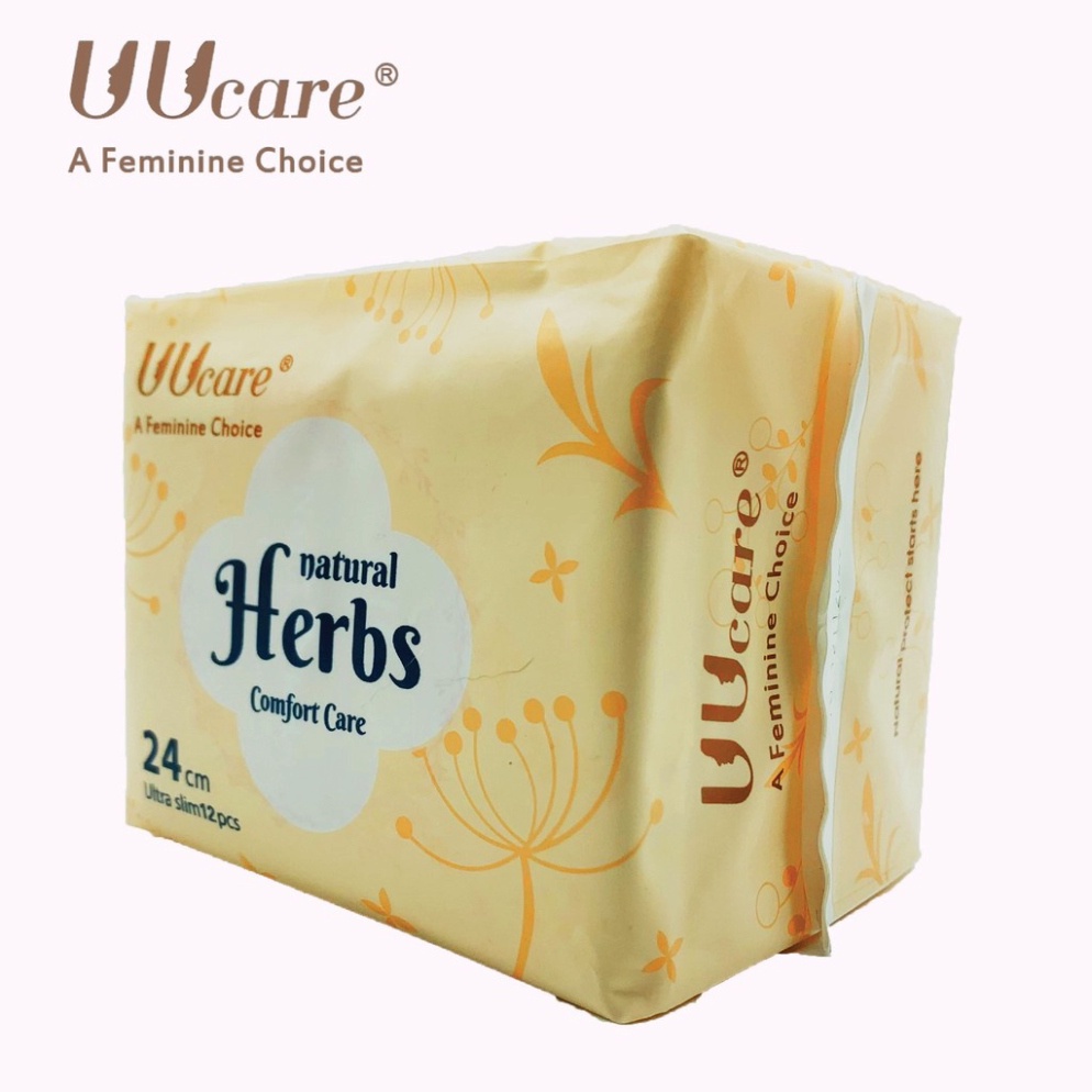 Băng vệ sinh Thảo Dược UUcare Natural Herbs ban ngày 24cm