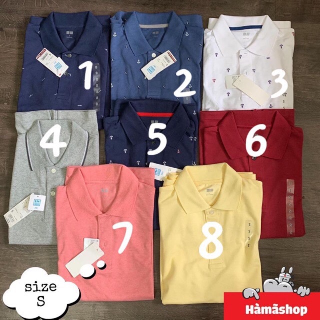 [ UNIQLO AUTH ] Áo Polo nam Uniqlo