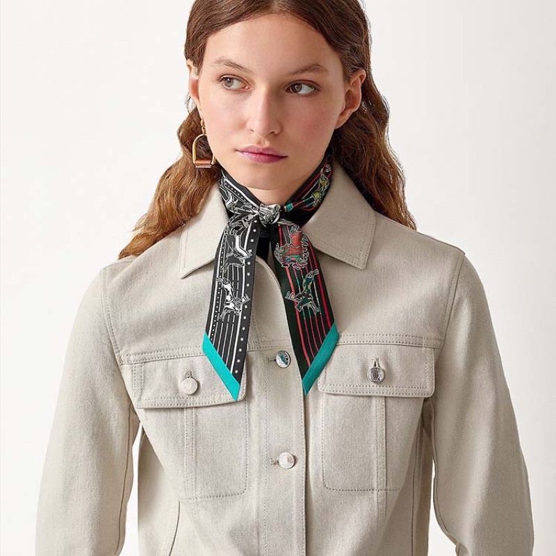 Khăn quấn túi xách in hình con ngựa