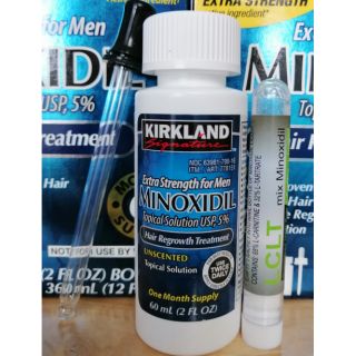 Minoxidil hỗ trợ mọc râu Combo 1 Minoxidil + 1 LCLT