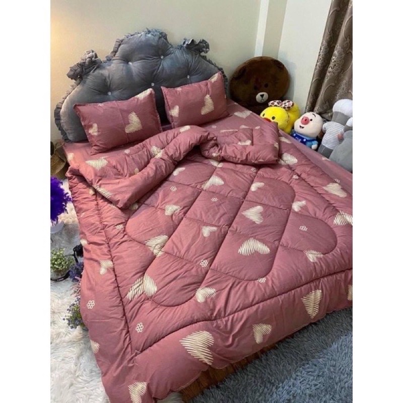 combo 3 set chăn phao ( 2 set 1m6x2m và 1 set 1m8x2m )