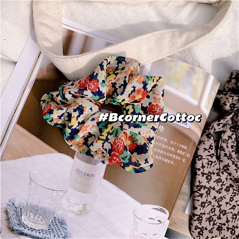 Cột Tóc Vải Nhiều Hoa - COT1097