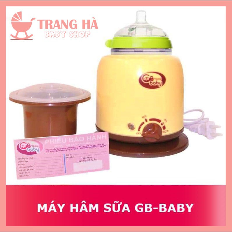 🍑CHÍNH HÃNG🍑 MÁY HÂM SỮA GB BABY 3 CHỨC NĂNG HÀN QUỐC