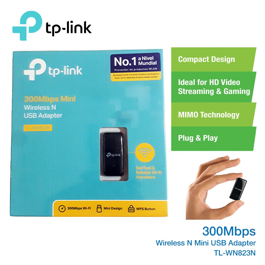 USB thu sóng WiFi TpLink WN 823N 300Mbps (Hãng phân phối chính thức) | WebRaoVat - webraovat.net.vn