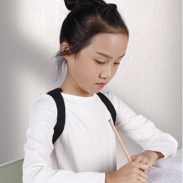 Đai chống gù lưng cảm ứng thông minh Posture, điều chỉnh tư thế ngồi với cảnh báo rung, âm thanh, pin sạc 500mA