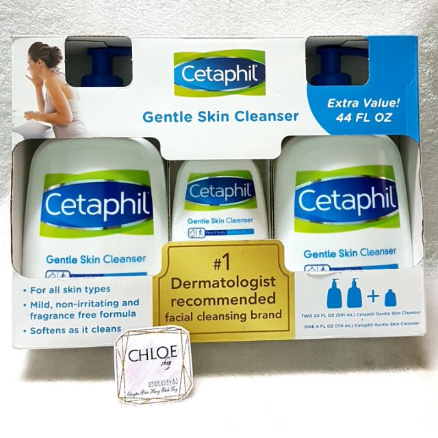 Set sản phẩm Cetaphil