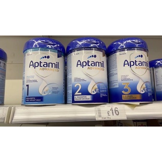 sữa aptamil Anh mẫu mới số 1,2,3 -800g (đủ bill)