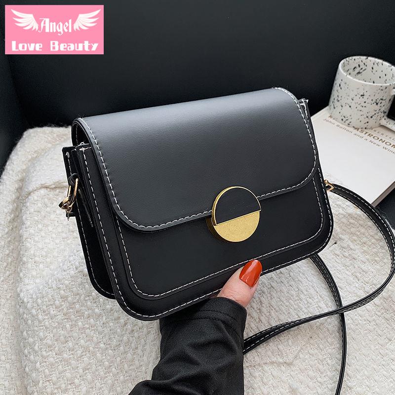 Túi Đeo Vai Hình Vuông Cỡ Nhỏ 2022 Màu Sắc Tương Phản Phong Cách Cổ Điển Thời Trang Cho Nữ