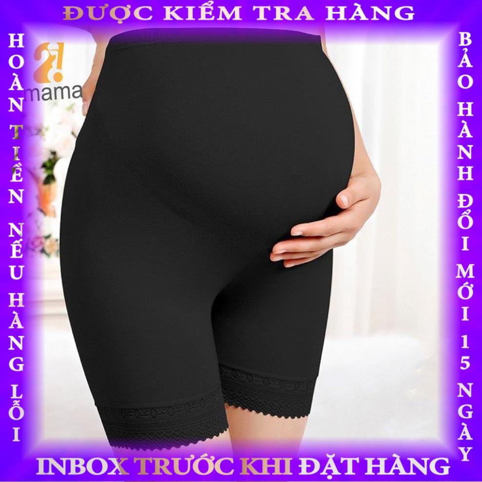 Quần bầu mặc trong váy 2MAMA chất cotton co giãn 4 chiều V76 thuanguyen