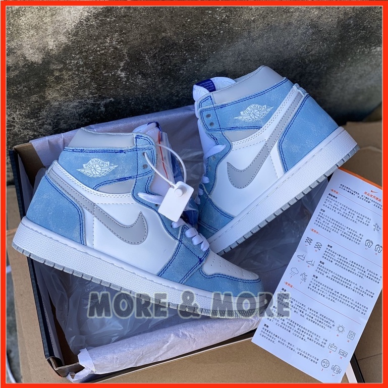 [More&More] Giày thể thao Jordan 1 High Hyper Royal Phối màu siêu đẹp x OG