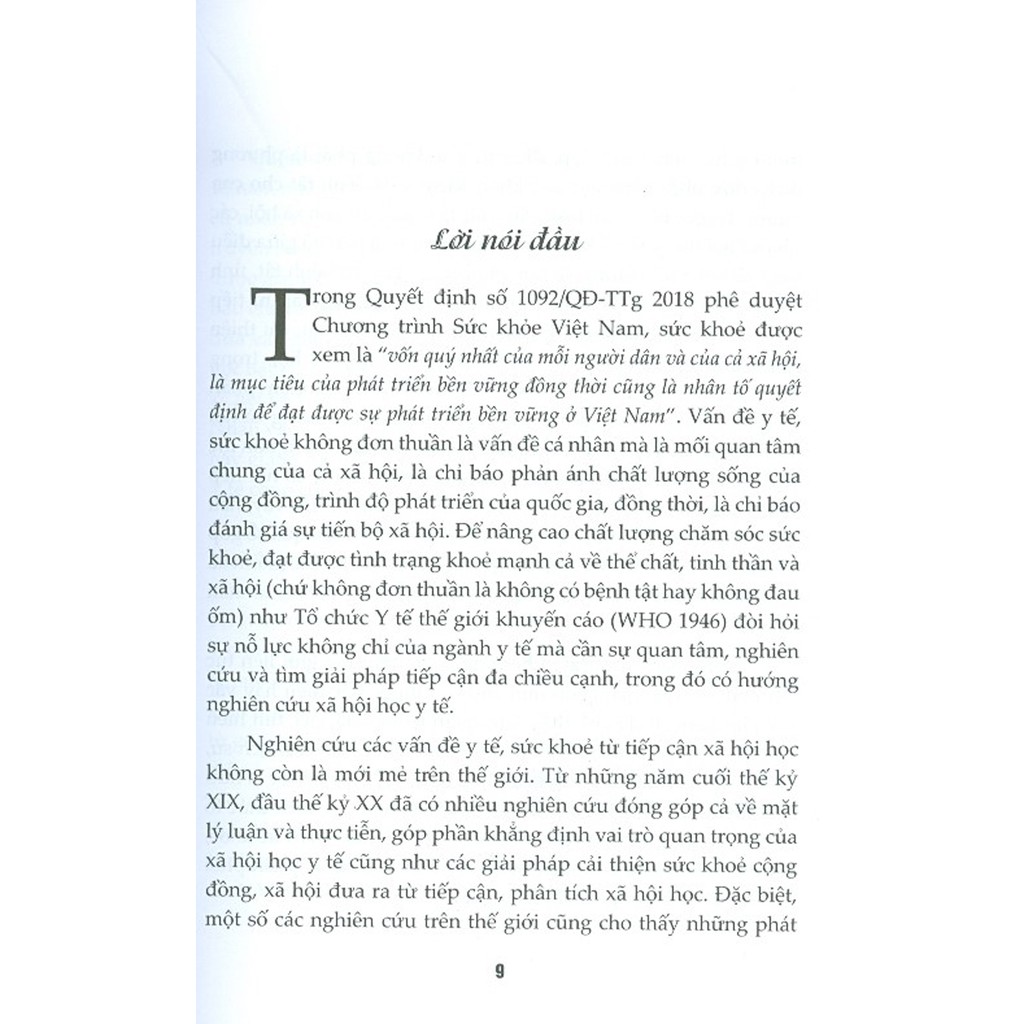 Sách - Giáo Trình Xã Hội Học Y Tế