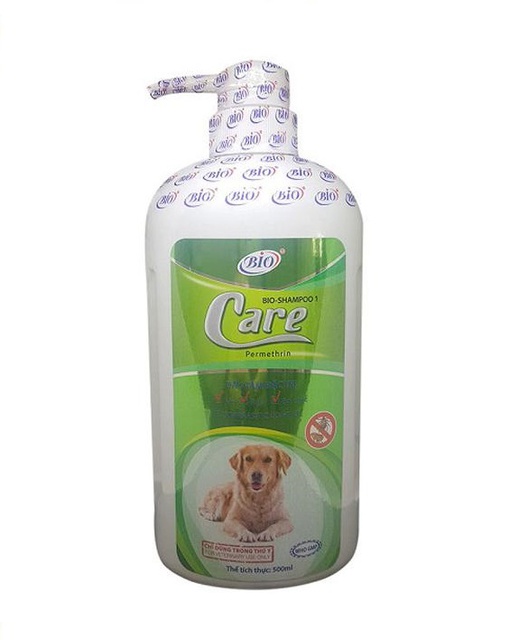 Sữa Tắm Bio Care (500ml) Diệt Ve Rận, Bọ Chét, Khử Mùi Chó Mèo