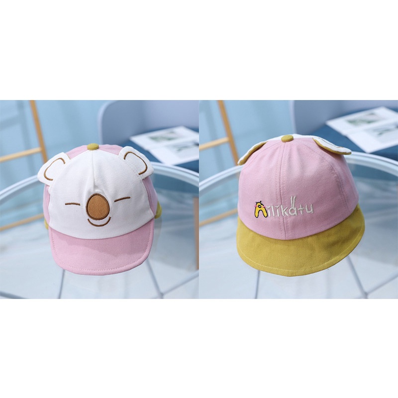 Nón cho bé đội được 2 mặt cực xịn fom 15-24th