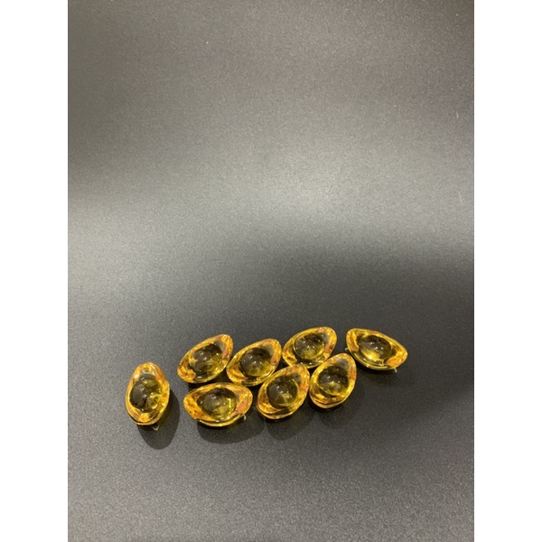 Combo 100 Thỏi kim nguyên bảo nhí pha lê phong thủy Thần Tài may mắn