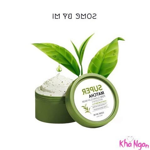 [Hàng mới] Mặt nạ đất sét làm sạch lỗ chân lông SOMEBYMI Super Matcha Pore Clean Clay Mask 100g