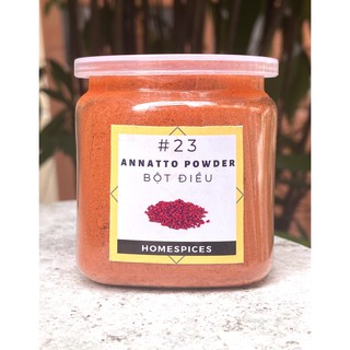 Bột Điều Nguyên Chất - Annatto Powder  màu gạch tôm màu đẹp