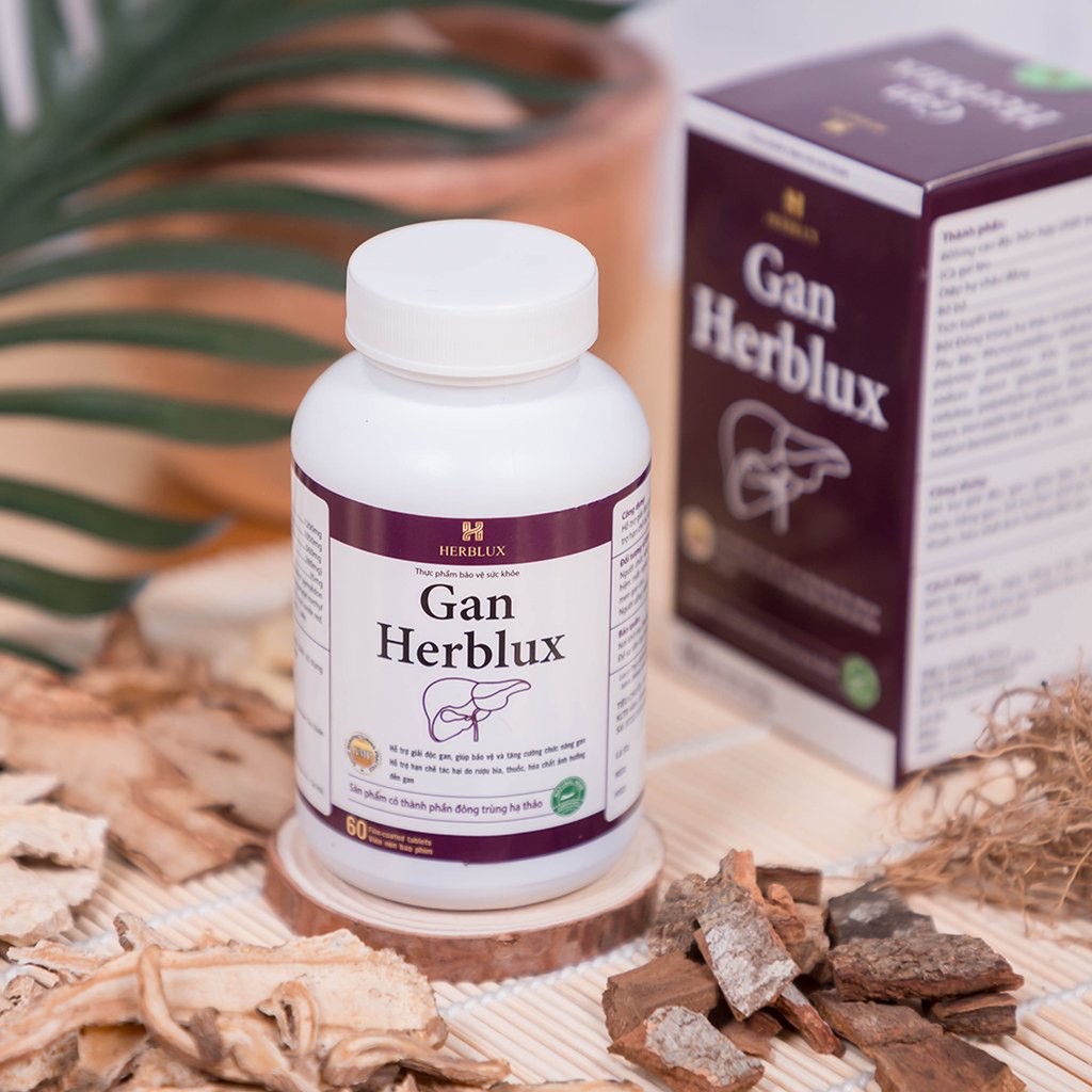 Gan Herblux - Thực phẩm hỗ trợ phục hồi chức năng gan