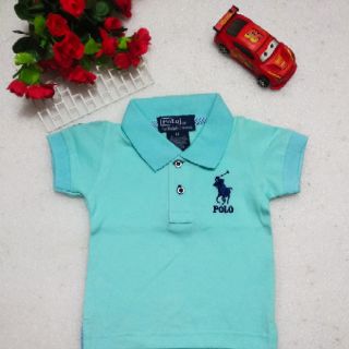 Áo thun cổ đức cho bé