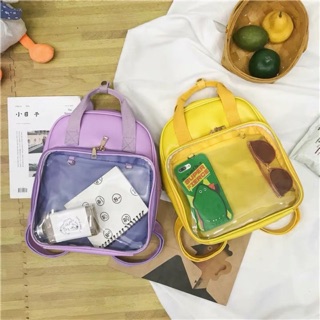 ORDER Balo mini trong suốt, balo ITABAG, balo đựng doll - 2 mẫu 🐽872