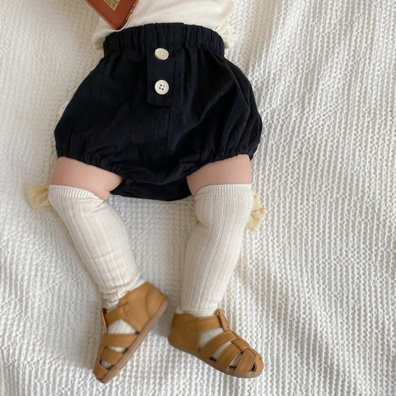 Quần Short Cotton Hình Trái Bí Ngô Dễ Thương Cho Bé