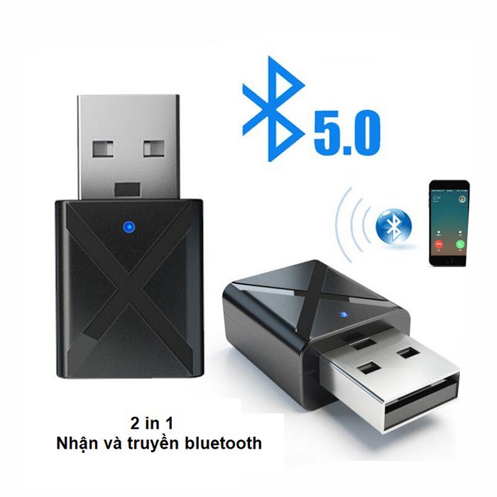 Usb thu và phát Bluetooth V5.0 + EDR BT 092 | BigBuy360 - bigbuy360.vn