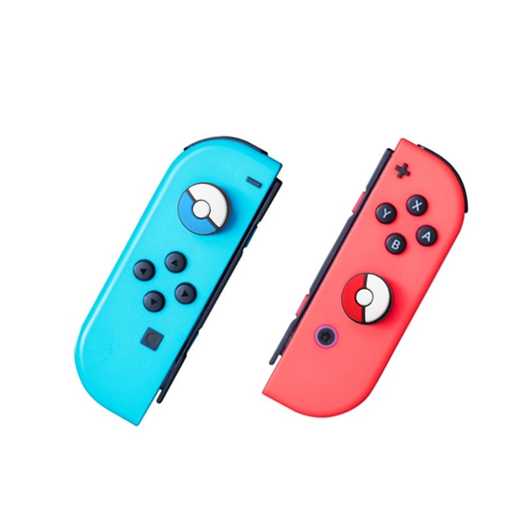Bộ 4 Nút Bọc Cần Điều Khiển Chơi Game NS Nintendo Switch Joy-Con Bằng Silicon Mềm