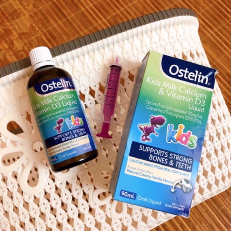 Siro canxi Ostelin, kẹo canxi khủng long Ostelin