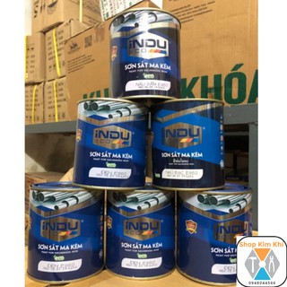 SƠN SẮT MẠ KẼM THÁI LAN INDU CAO CẤP - GẦN 1KG