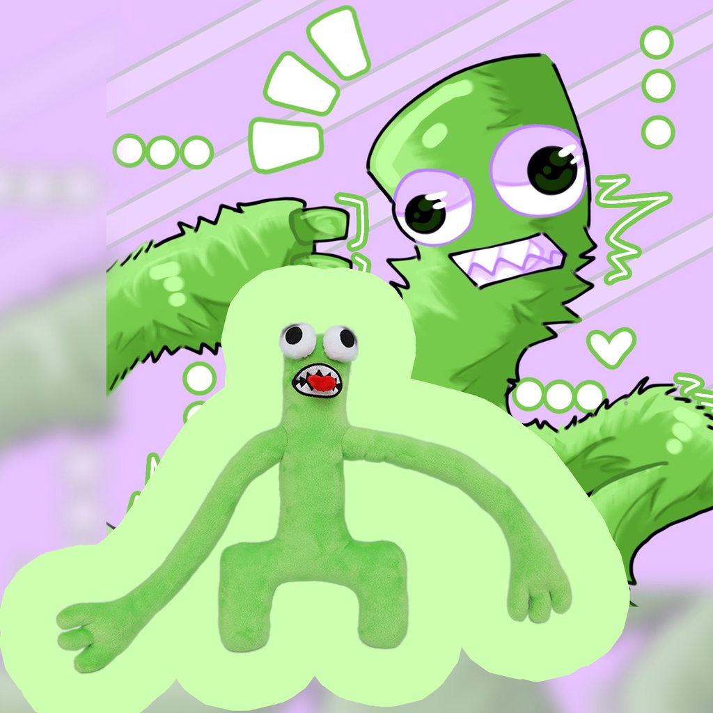 Đồ chơi nhồi bông Hình Quái Vật Hoạt Hình Roblox Rainbow Friends Game 30cm