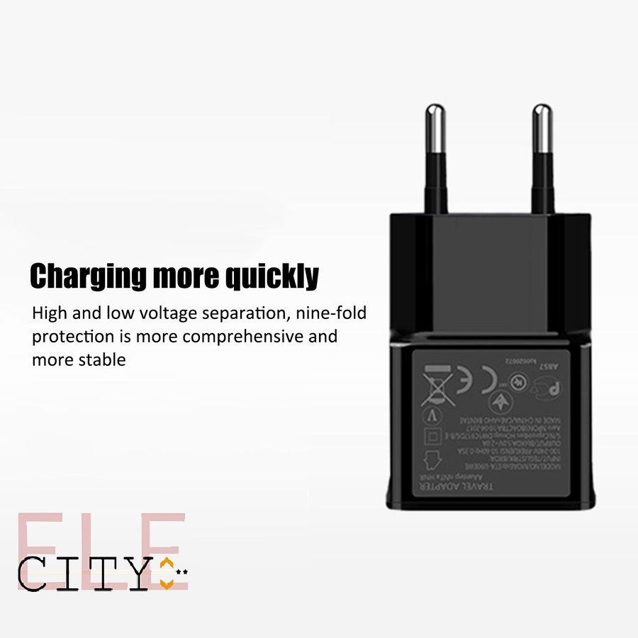 111ele} 5V2A EU US Plug 2 Usb Charger Mobile phone Fast Charger for iPhone for Android