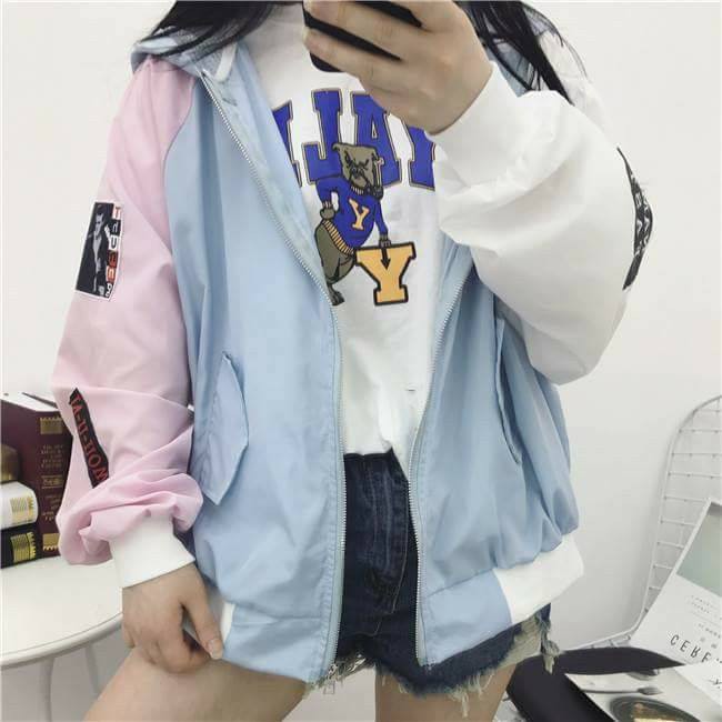 ao khoac nu du phom rong