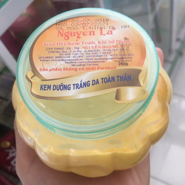 KEm bí nguyên la 250g