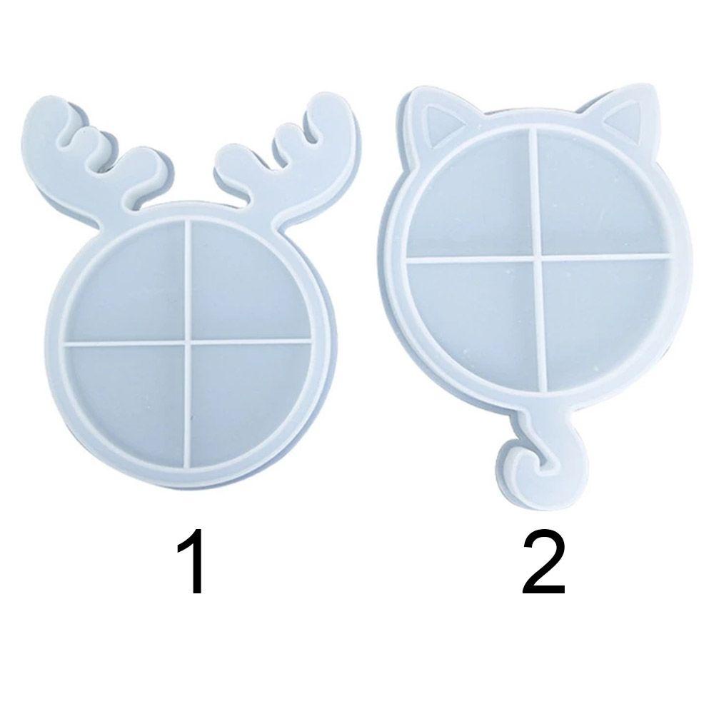 Khuôn Làm Giáng Sinh Nhựa Epoxy Hình Tuần Lộc