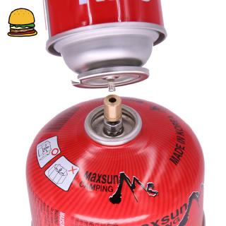 Camping Stove Inflatable Valve Adapter Gas Refill for Outdoor Hiking Stove