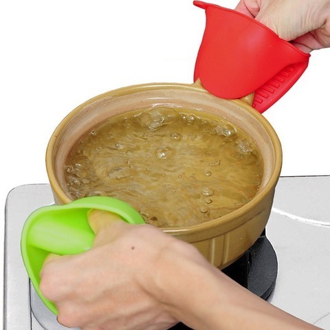 Set 2 găng tay silicon chống bỏng dùng cho nhà bếp