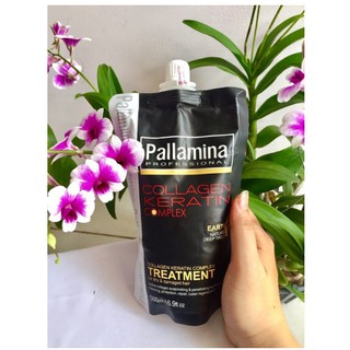 Hấp dầu Palamina Collagen Keratin Complex 500ml