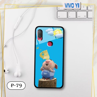 Ốp lưng kính 3D Vivo Y11-cute