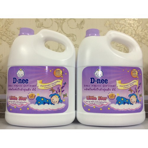 Nước xả vải Dnee 3L - Màu tím (Thái Lan)