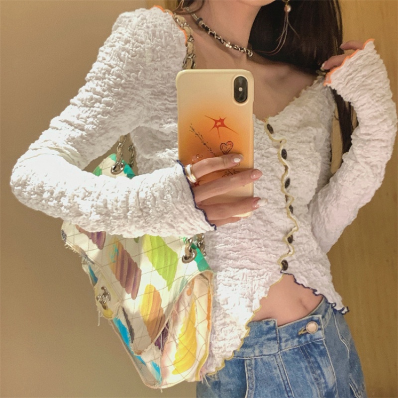 Áo sơ mi dài tay thời trang mùa thu quyến rũ dành cho nữ